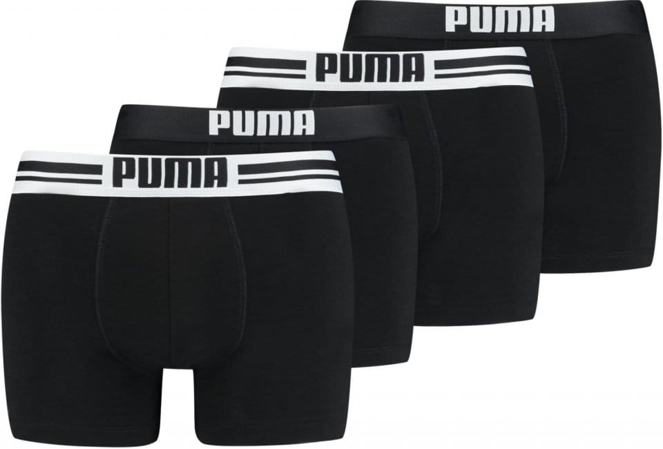 Calzoncillos bóxer Puma Placed Logo Boxer 4 PACK
