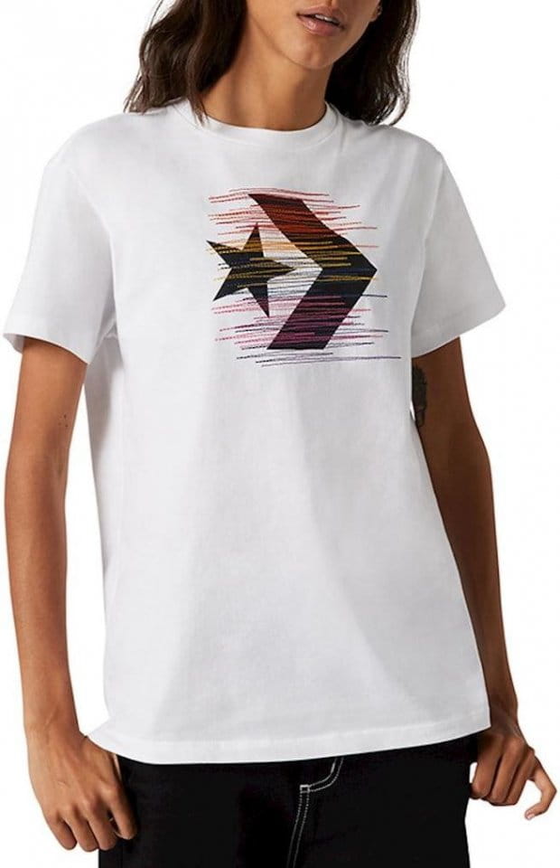 Camiseta converse rainbow thred icon remix t-shirt