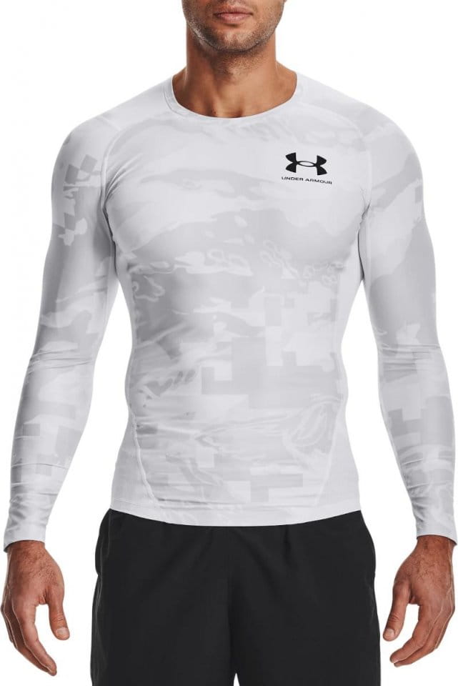 Camiseta Under Armour UA HG IsoChill Comp Print LS-WHT
