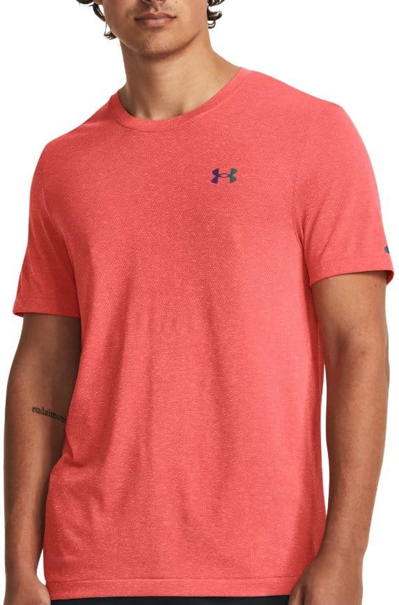 Camiseta Under Armour UA Rush Seamless Legacy SS-RED