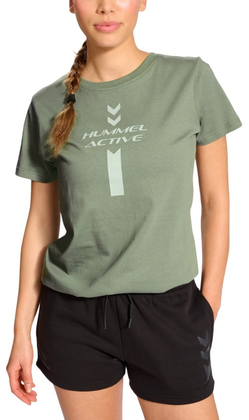 Camiseta Hummel HMLACTIVE GRAPHIC CO TEE S/S WOMAN