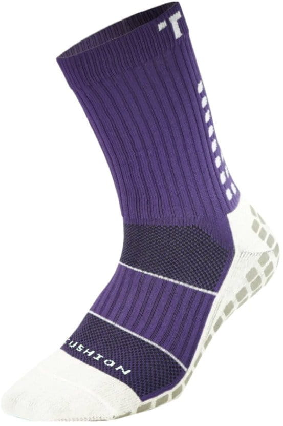Calcetines Trusox Cushion 3.0 - Purple with White Trademarks