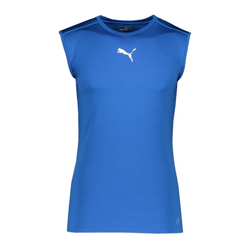 Camiseta sin mangas Puma tb sleeveless shirt blau f02