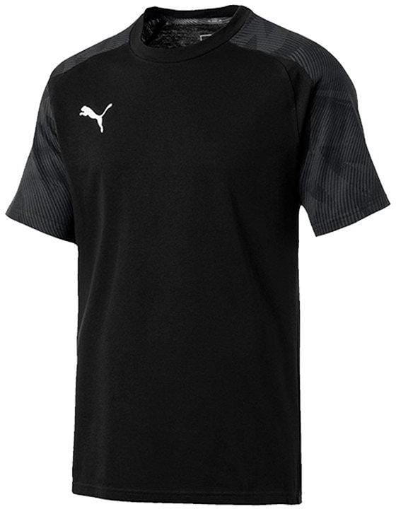 Camiseta Puma CUP Sideline Tee Black-Asphalt