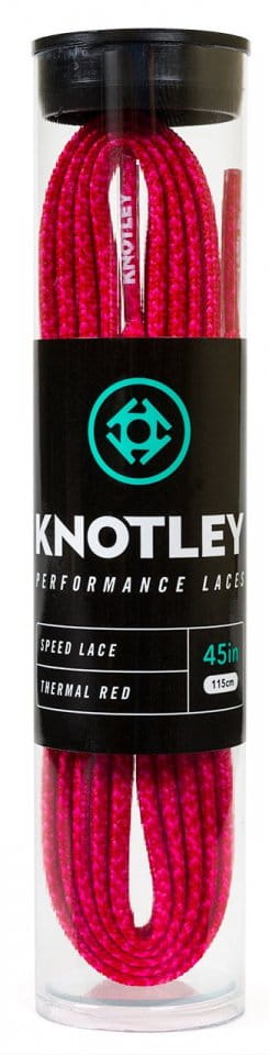 Cordones Knotley Speed Lace 032 Thermal Red - 45
