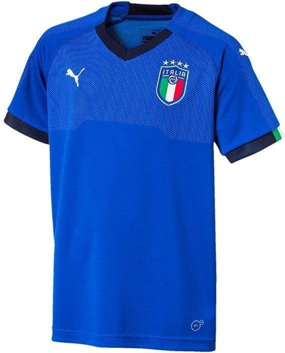 Camiseta Puma italien home 2018 kids f01