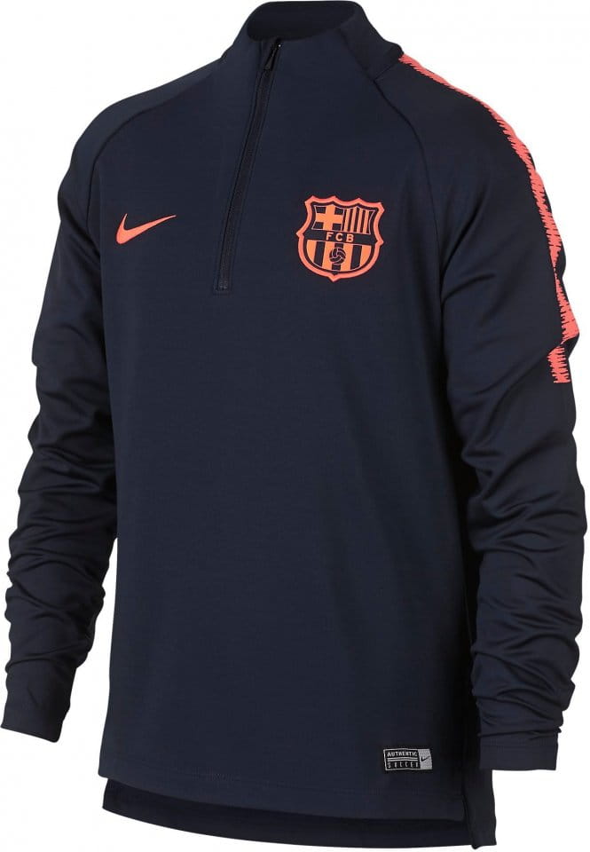 Camiseta de manga larga Nike FCB Y NK DRY SQD DRIL TOP
