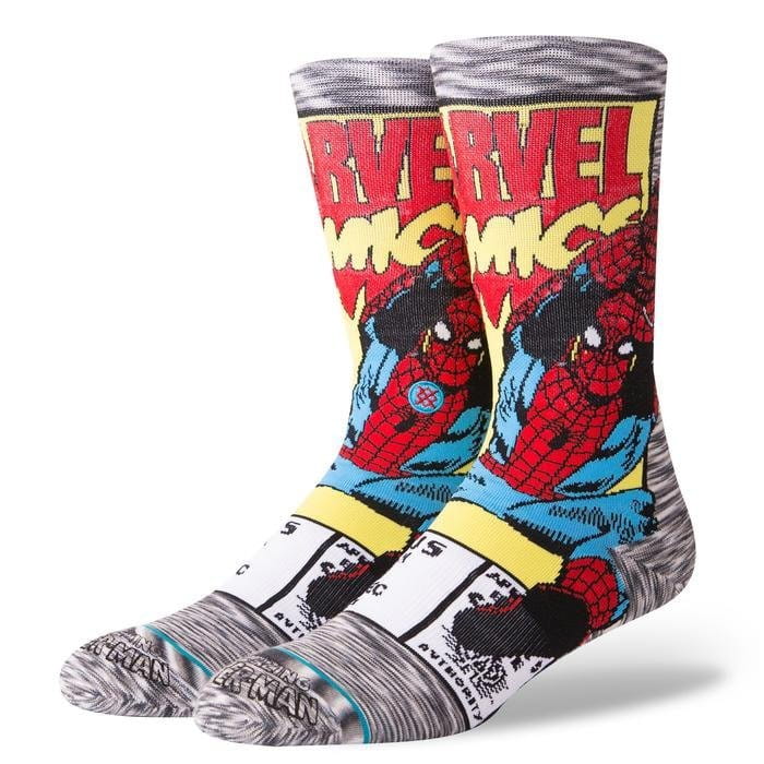 Calcetines STANCE SPIDERMAN COMIC GREY