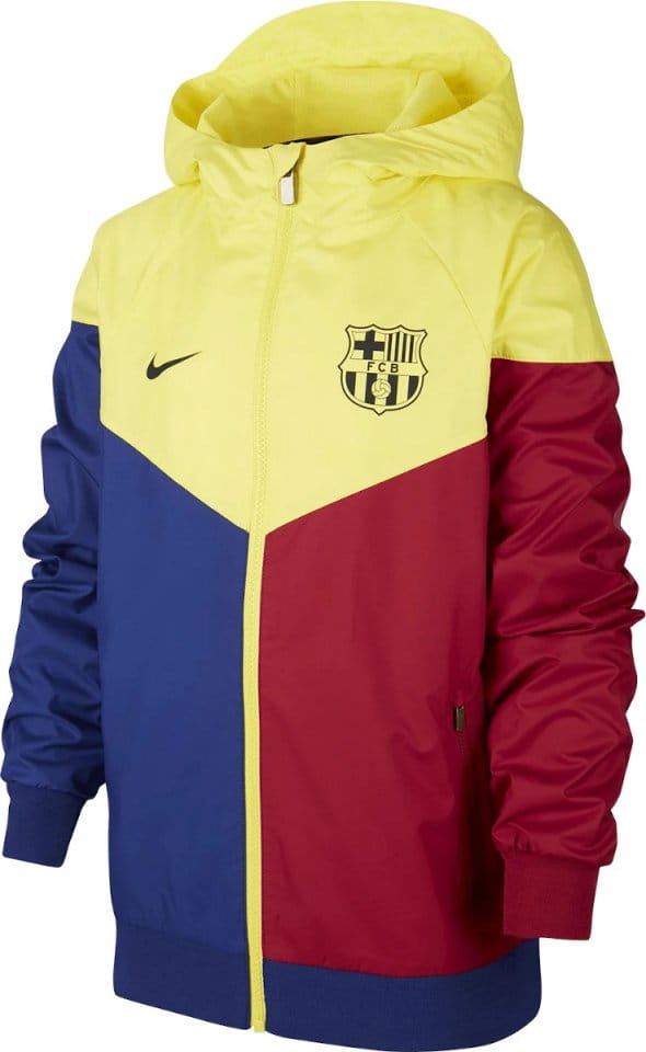 Chaqueta con capucha Nike Y NK FC Barcelona Windrunner JKT