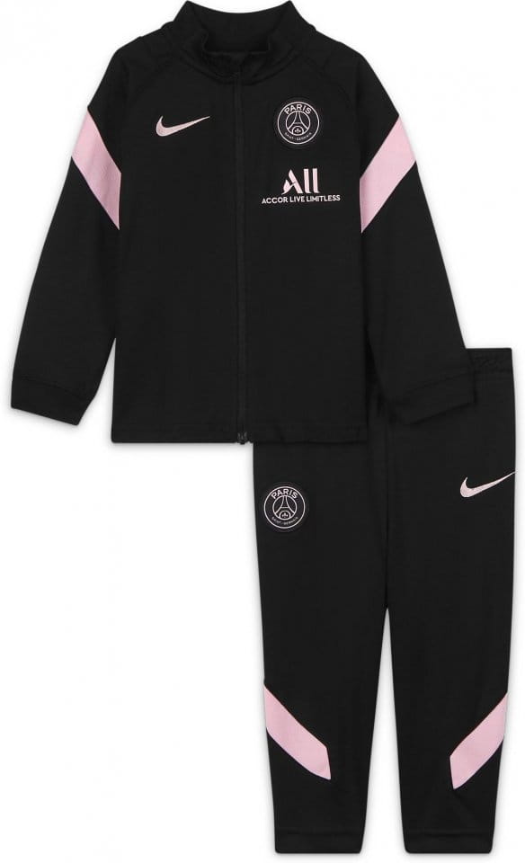Kit Nike Paris Saint-Germain Strike Away Baby/Toddler Dri-FIT Knit Soccer Tracksuit