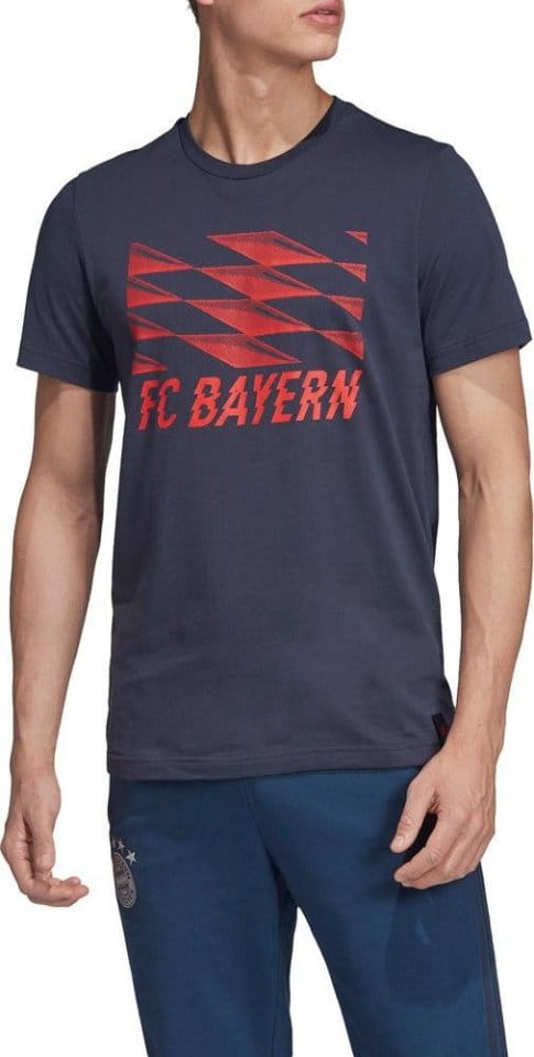 Camiseta adidas FCB STR GR TEE TRABLU
