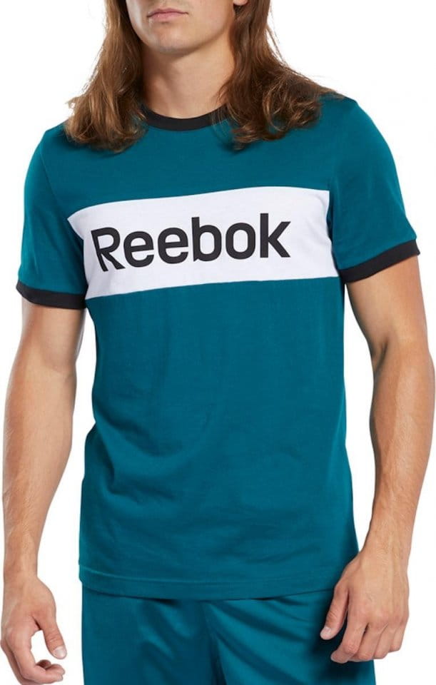 Camiseta Reebok TE LL BLOCKED SS TEE